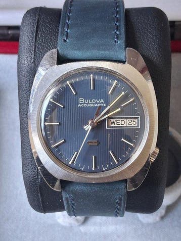 Bulova - Accuquartz - Sans prix de réserve - Homme -, Handtassen en Accessoires, Horloges | Heren, Nieuw