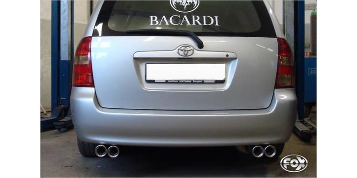 FOX Toyota Corolla E12 Combi achterdemper uitgang rechts/lin, Autos : Pièces & Accessoires, Systèmes d'échappement, Envoi