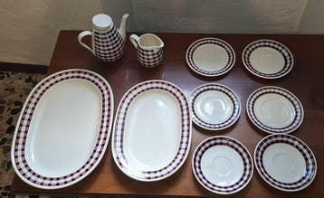 Villeroy & Boch - Tafelservies (10) - 8202 - halfporselein