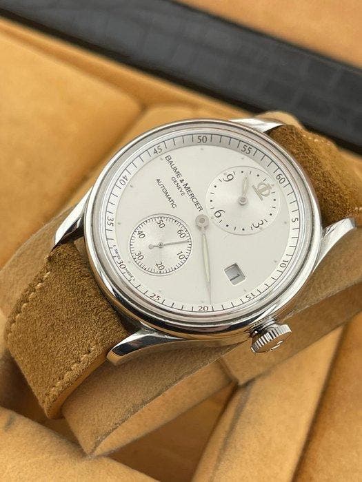 Baume & Mercier - Classima Dual Subdial - N°3864251 - Homme, Handtassen en Accessoires, Horloges | Heren