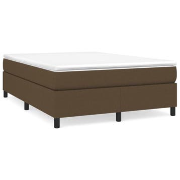 Bedframe 140x200 donkerbruin | Retour deal | 34% korting, Bruin, Verzenden, Tweepersoons, 140 cm