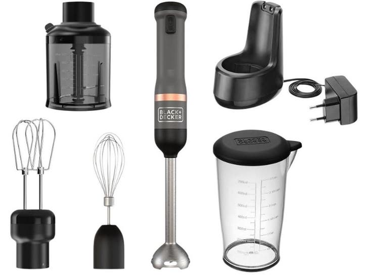 BLACK+DECKER KitchenWand BCKM1014KG - Draadloze Staafmixer, Electroménager, Accessoires de machine à café, Envoi