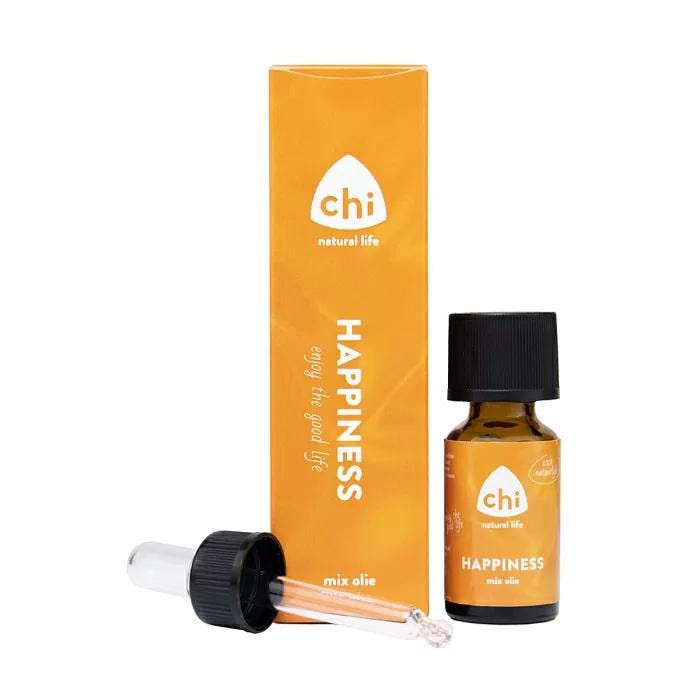 Happiness mix olie - 10 ml - Chi Natural Life, Sports & Fitness, Produits de santé, Wellness & Bien-être, Enlèvement ou Envoi