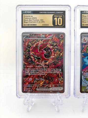 Pokémon - 2 Graded card - Oricorio ex & Mega Charizard X ex
