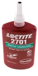 Loctite 2701 vert 250 ml frein filet, Verzenden
