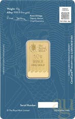 10 grammes - Or - Royal Mint Britannia, Timbres & Monnaies, Métaux nobles & Lingots