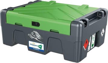 Dieseltank mobiel TM 200 (plat model) + 12v pomp, Verzenden, Nieuw