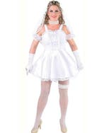 Korte verkleed bruidsjurk, Ophalen of Verzenden, Nieuw