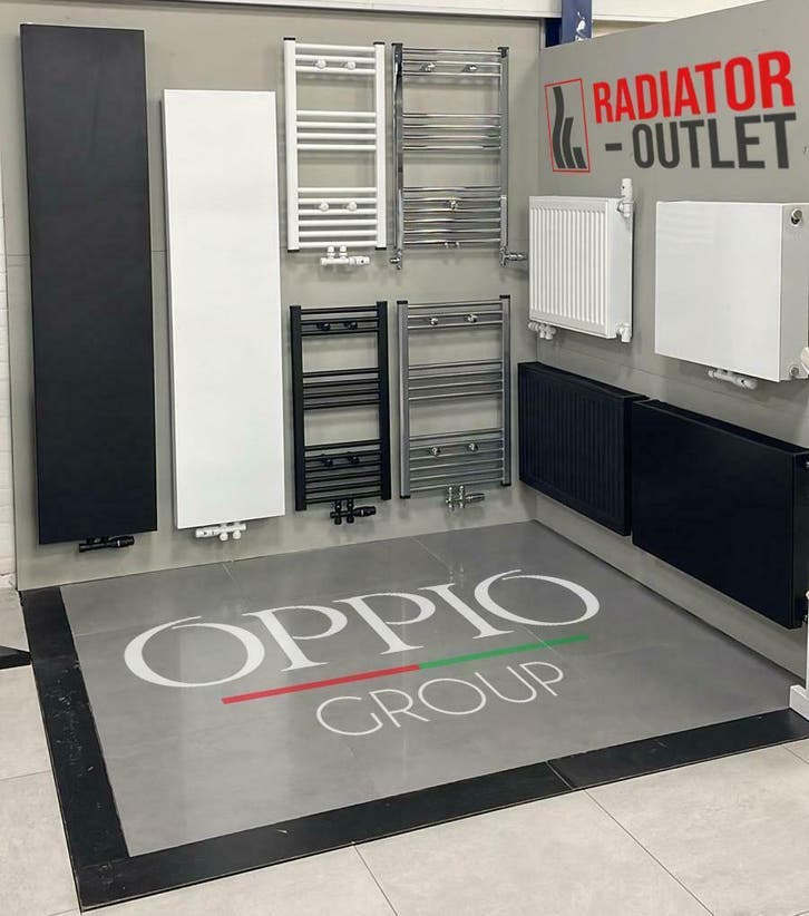 Paneelradiator Middenaansluiting Verticale Radiator Living, Doe-het-zelf en Bouw, Verwarming en Radiatoren, Radiator, Nieuw, Ophalen of Verzenden