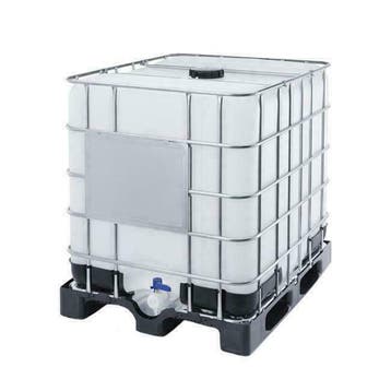 Ibc containers 1000 liter tanks gespoeld en ongespoeld