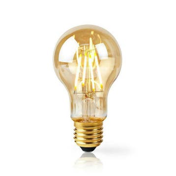Wi-Fi Smart LED Filament Lamp | 2200K | 5W | E27 -, Verzenden, Nieuw, E27 (groot)