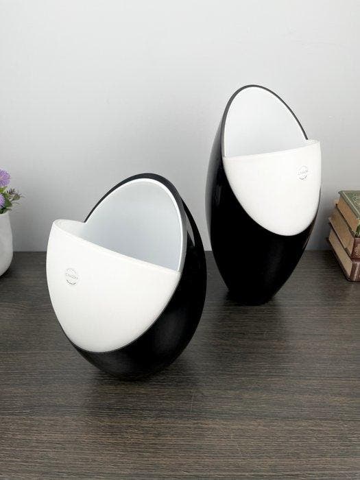 Murano - Carlo Nason - Vaas - Muranoglas - Een paar vazen, Antiek en Kunst, Curiosa en Brocante