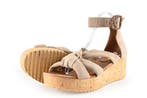 Omoda Sandalen in maat 39 Beige, Verzenden, Beige, Omoda, Sandalen of Muiltjes