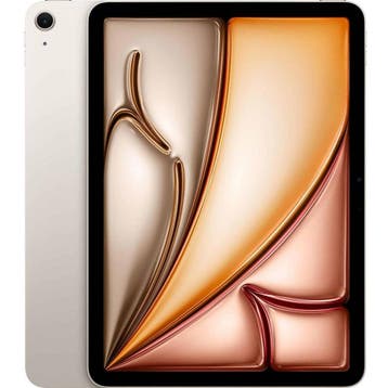 Apple iPad Air 11 M3 (2025) 128GB Beige met GARANTIE & ve..., Ophalen of Verzenden, Nieuw