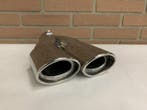 Uitlaat Sierstuk RVS Dubbel ovaal – 2 x 88X65mm LINKS, Ophalen of Verzenden, Nieuw