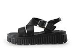 Tamaris Sandalen in maat 40 Zwart, Tamaris, Verzenden, Zwart, Sandalen of Muiltjes