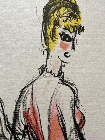 Kees Van Dongen (1877-1968) - Les deux mannequins, Antiek en Kunst