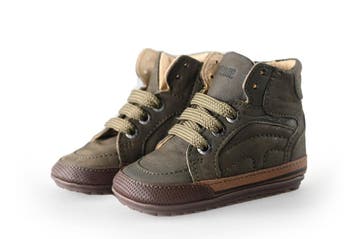 Shoesme Hoge sneakers Jongens in maat 18 Groen, Verzenden, Jongen of Meisje, Schoenen, Zo goed als nieuw