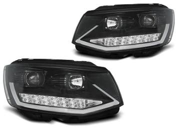 VW T6 Black edition LED Tube DRL LED koplamp units, Verzenden