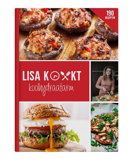 Lisa kookt koolhydraatarm 9789090340340 Lisa Tennebroek, Boeken, Kookboeken, Zo goed als nieuw, Verzenden