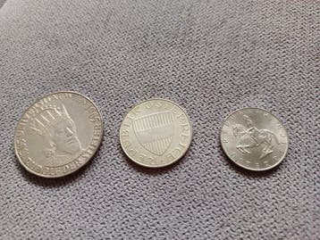 Oostenrijk. Lot of 3 silver coins (Zonder minimumprijs)