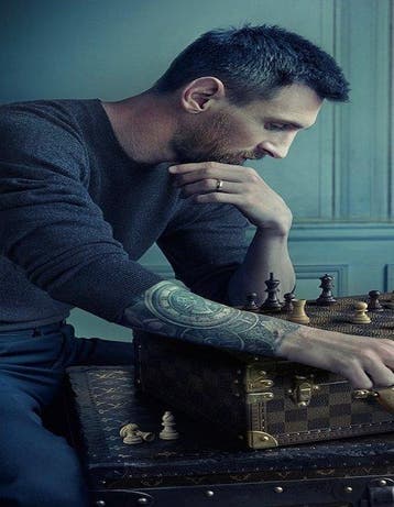 FC Barcelona - Louis Vuitton - 2010 - Lionel Messi &