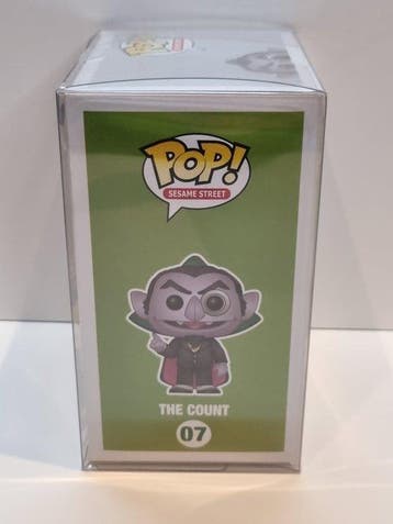 Funko - Funko Pop #07 The Count (Sesame Street) *RARE*