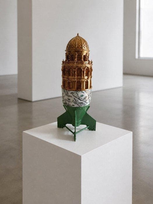 Angelo Scardino - Cattedrale del Capitale – Scultura, Antiquités & Art, Art | Objets design