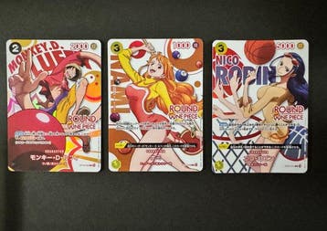 Bandai - 10 Card - One Piece - Round1 complete set