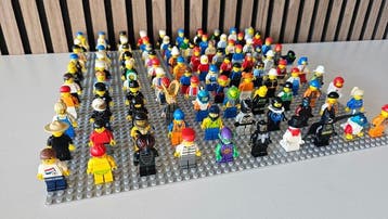 Lego Onderdelen - 100x LEGO Minifigures, Nieuw