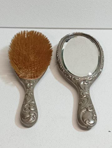 anders - Miroir à main (5) - Plaqué(e) argent