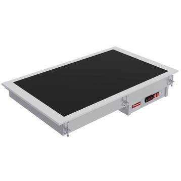 Vitrokeramisch Element | Zwart | Inbouw | 5x GN 1/1 | 2.2kW, Verzenden, Nieuw in verpakking