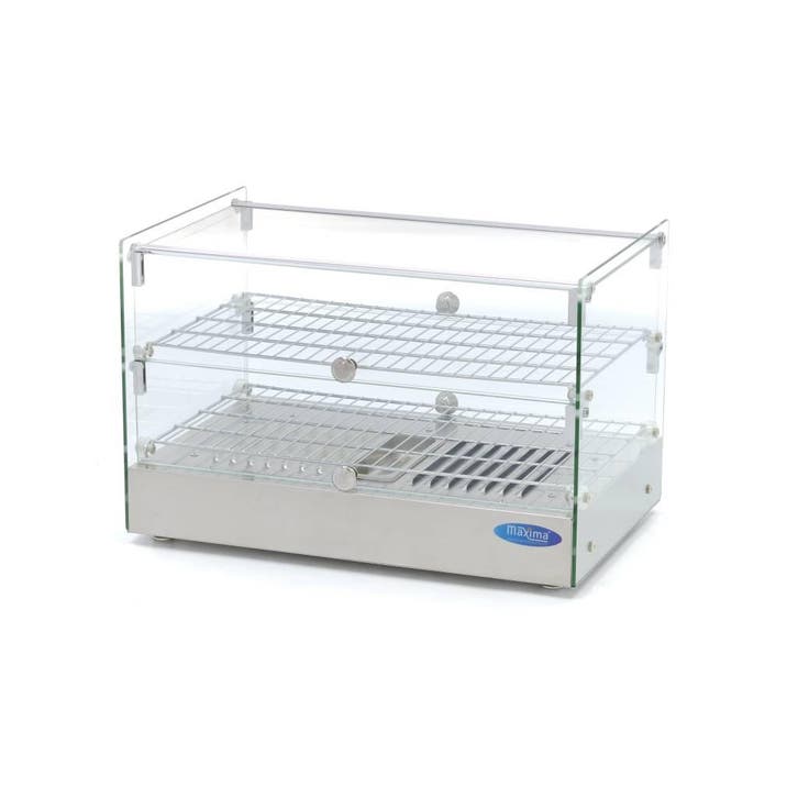 Vitrine chaude - 50 L - 55 cm - 2 étagères, Zakelijke goederen, Horeca | Keukenapparatuur, Verzenden