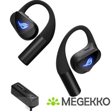ASUS ROG Cetra Open-ear Draadloos Zwart, Verzenden