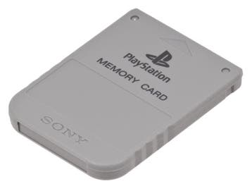 Sony PS1 1MB Memory Card Grijs (PS1 Accessoires), Ophalen of Verzenden, Zo goed als nieuw