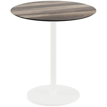 Inklapbare Tafel | URBAN | HPL/RVS | Houtlook Blad | Wit, Verzenden