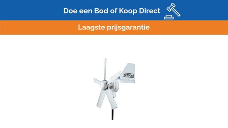 Bieden: Jabsco AEROGEN 2 LVM212 WindGenerator 48W - 12V Win, Sports nautiques & Bateaux, Accessoires navigation, Enlèvement ou Envoi
