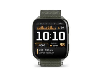 Garmin Venu X1 Saffierglas Smartwatch Titanium Groen, Verzenden, Zo goed als nieuw, Garmin