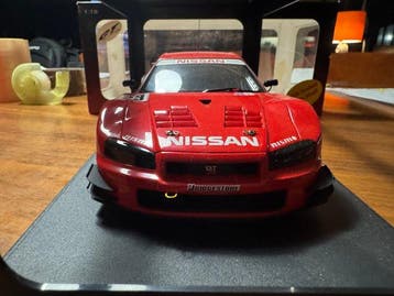 Autoart 1:18 - Modelauto - Nissan Skyline GT-R GT500 Test