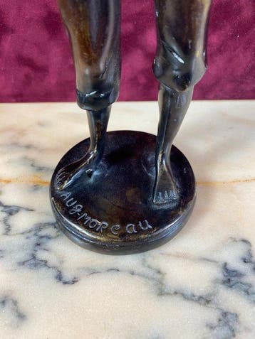 Auguste Moreau (1834-1917) - Figure - Bronze