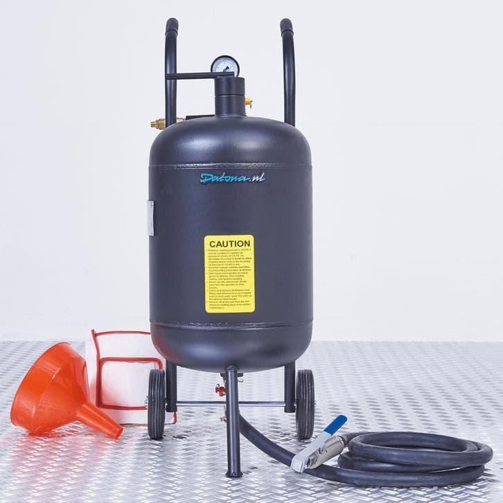 Datona Mobiele straalketel 45 liter + soda straalkit -, Doe-het-zelf en Bouw, Gereedschap | Overige machines, Ophalen of Verzenden