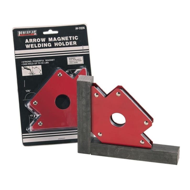 Magnetische lashoek 11,5 x 11,5 cm, Bricolage & Construction, Boîtes à outils, Enlèvement ou Envoi