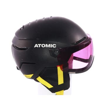 48 49 50 51 52 skihelm/snowboardhelm ATOMIC SAVOR VISOR ALL, Sport en Fitness, Verzenden, Gebruikt, Atomic