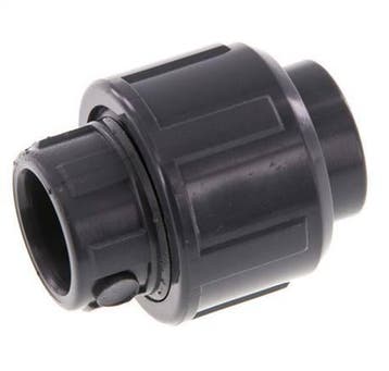 PVC Fitting Lijmmof Recht 16x34mm EPDM [2 stuks], Verzenden