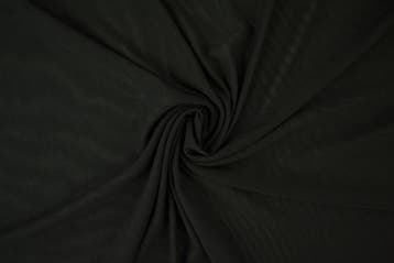 10 meter lycra tule - Zwart, Overige materialen, Verzenden, 120 cm of meer, Zwart