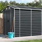 vidaXL Tuinschuur 191x725x198 cm gegalvaniseerd staal, Verzenden