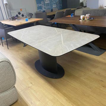 bert plantagie Eettafel Table Talk 7.0 - Ongebruikt, Verzenden, Zo goed als nieuw, Metaal, 150 tot 200 cm