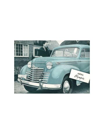1946 OPEL OLYMPIA BROCHURE NEDERLANDS, Ophalen of Verzenden, Nieuw
