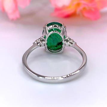 Sans prix de réserve - Bague de fiançailles Argent - 3.90ct.