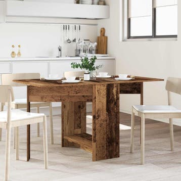 vidaXL Eettafel 138 x 70 x 73,5 cm Bewerkt hout Oud hout, Huis en Inrichting, Tafels | Eettafels, Verzenden, Nieuw